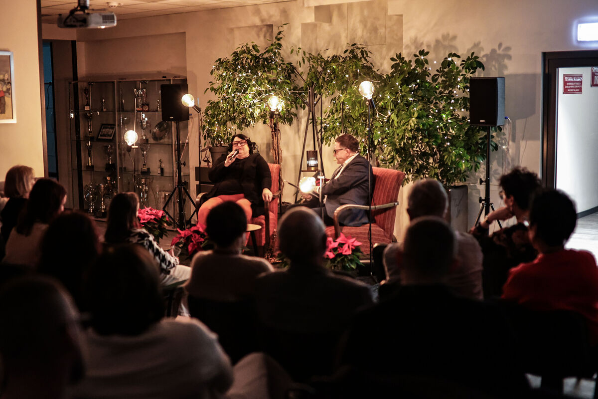 Klub Dyskusyjny ŚIL, rozmowa z aktorką Grażyną Bułką 