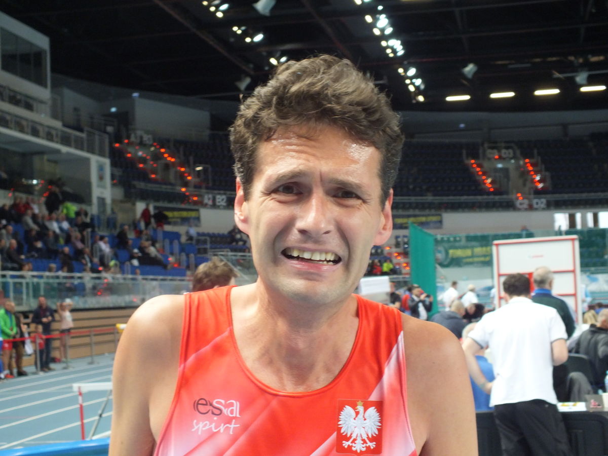 3. grzegorz wyrobiec po zwycieskim biegu