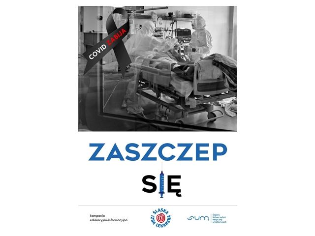 COVID ZABIJA – ZASZCZEP SIĘ!
