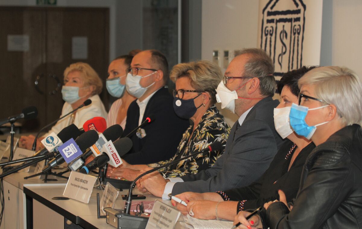 Wielki protest pracowników ochrony zdrowia