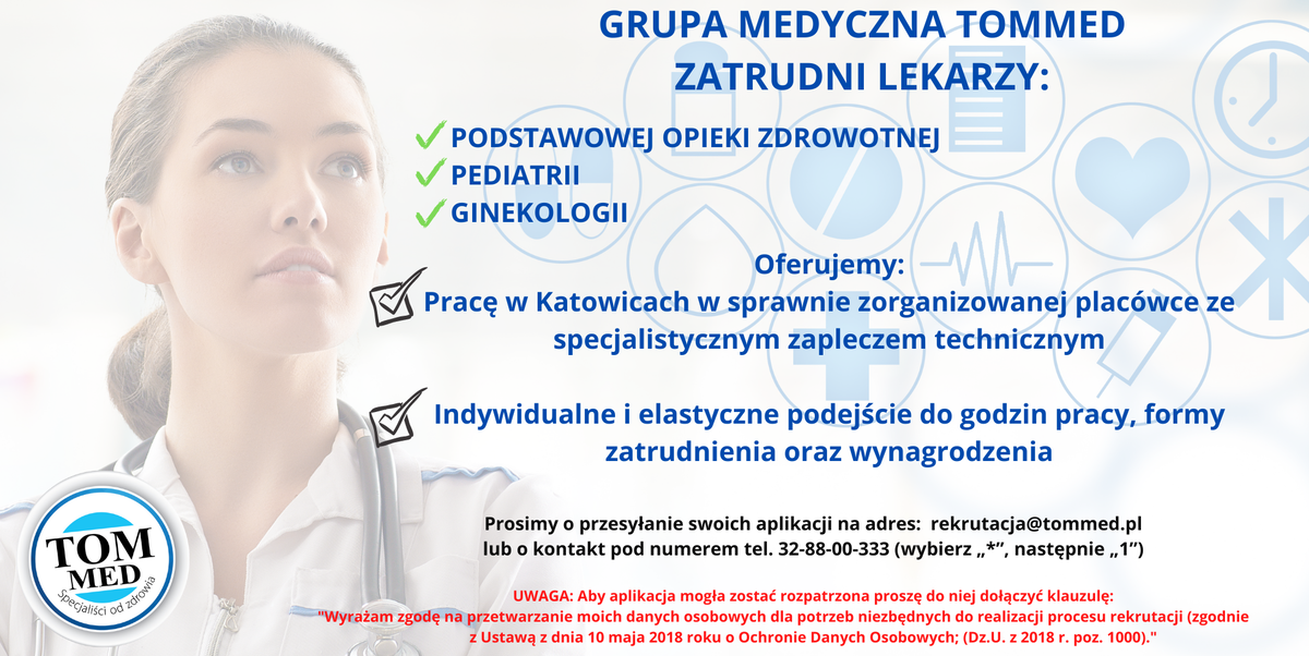 grupa medyczna tommed zatrudni lekarzy grafika 22 10 2021 2