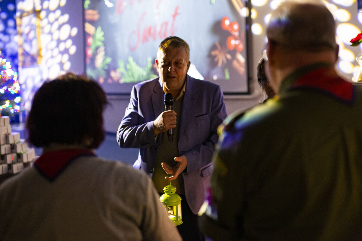 Betlejemskie Światło Pokoju w Śląskiej Izbie Lekarskiej 2020 r.