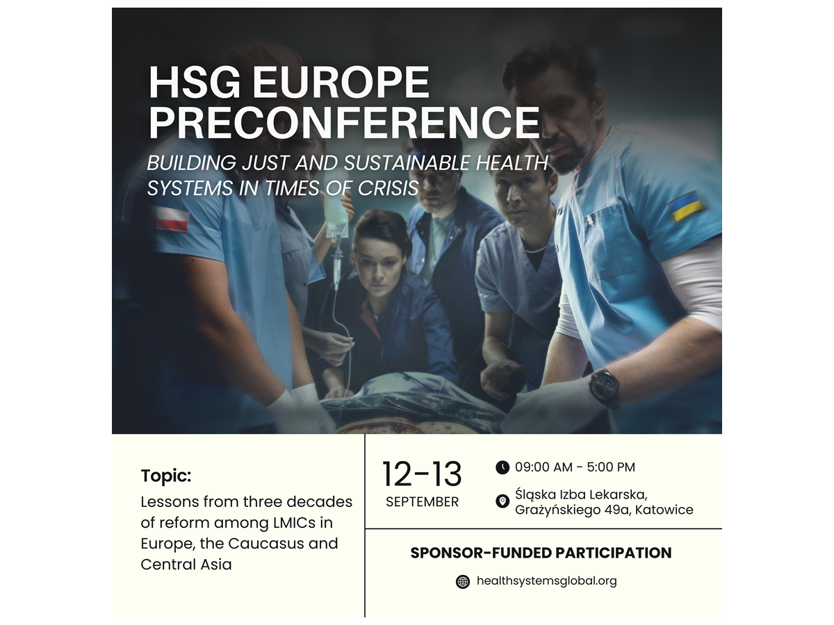 HSG EUROPE PRECONFERENCE