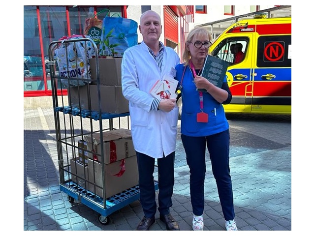 Książki trafiły do pacjentów śląskich szpitali