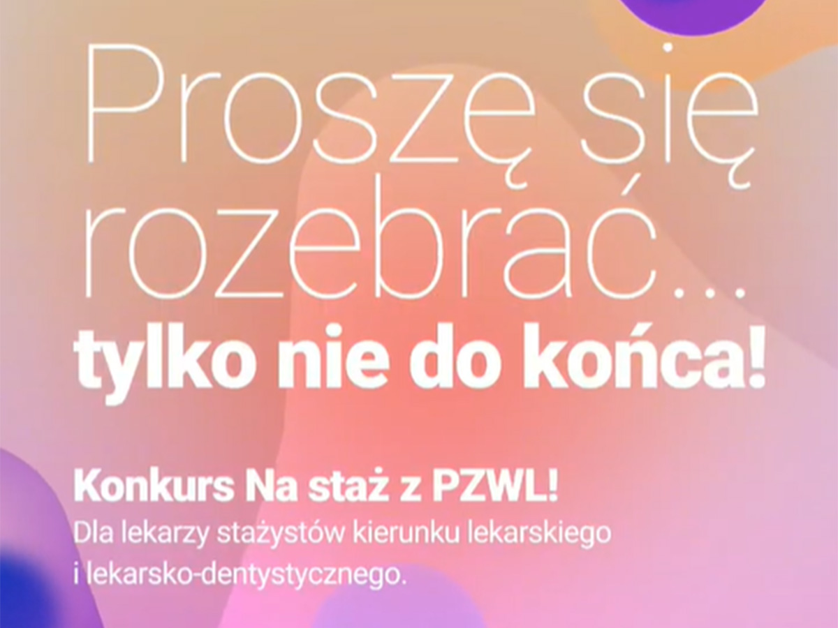 Konkurs na staż w PZWL