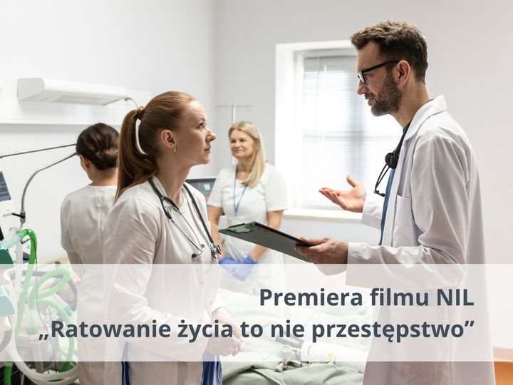  Film samorządu lekarskiego „Ratowanie życia to nie przestępstwo” 