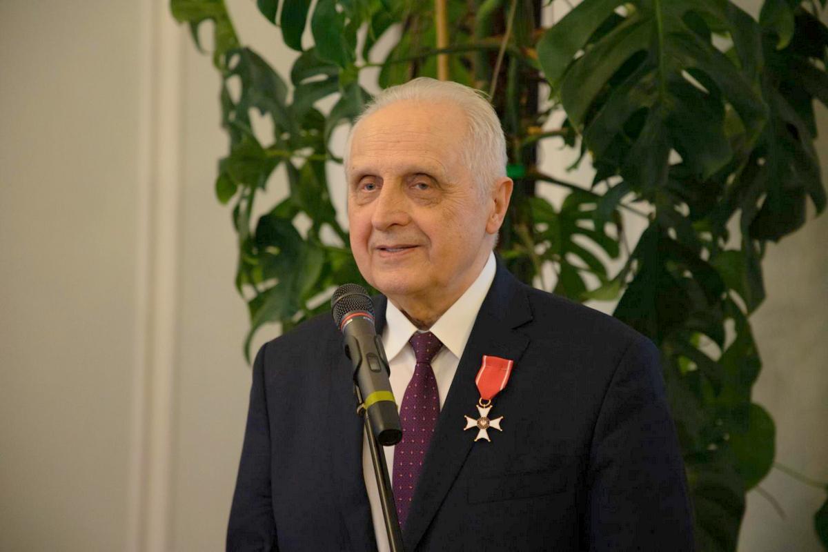 Profesor Włodzimierz Kargul odznaczony Orderem Odrodzenia Polski