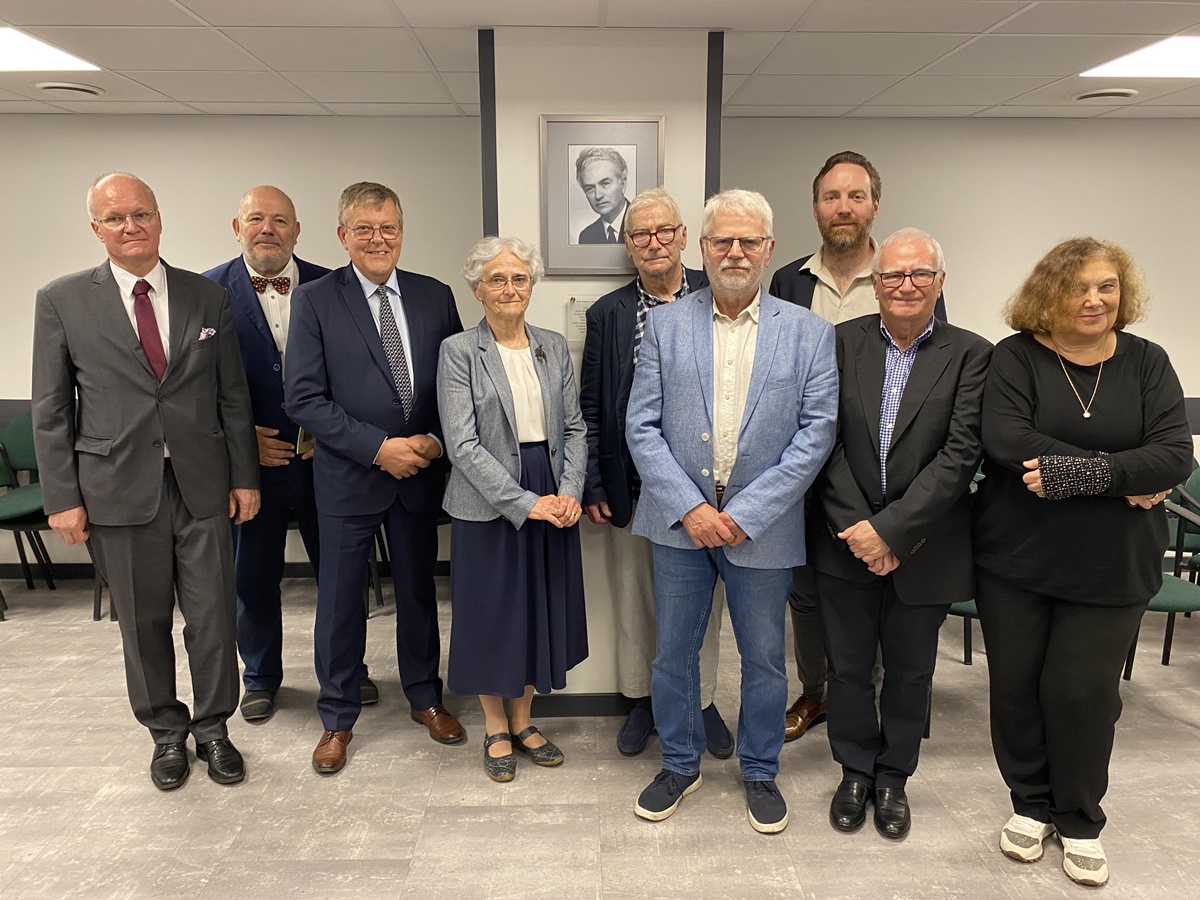 Uroczystość nadania imienia prof. Tadeusza Ginki sali wykładowej