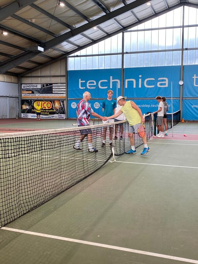 Pierwszy Turniej Tenisa Ziemnego o Puchar Burmistrza Ustronia – Lekarze 70+