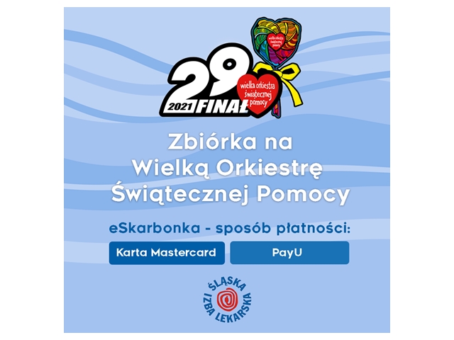 DOBRO WRACA – ŚIL wspiera WOŚP przez e-skarbonkę!