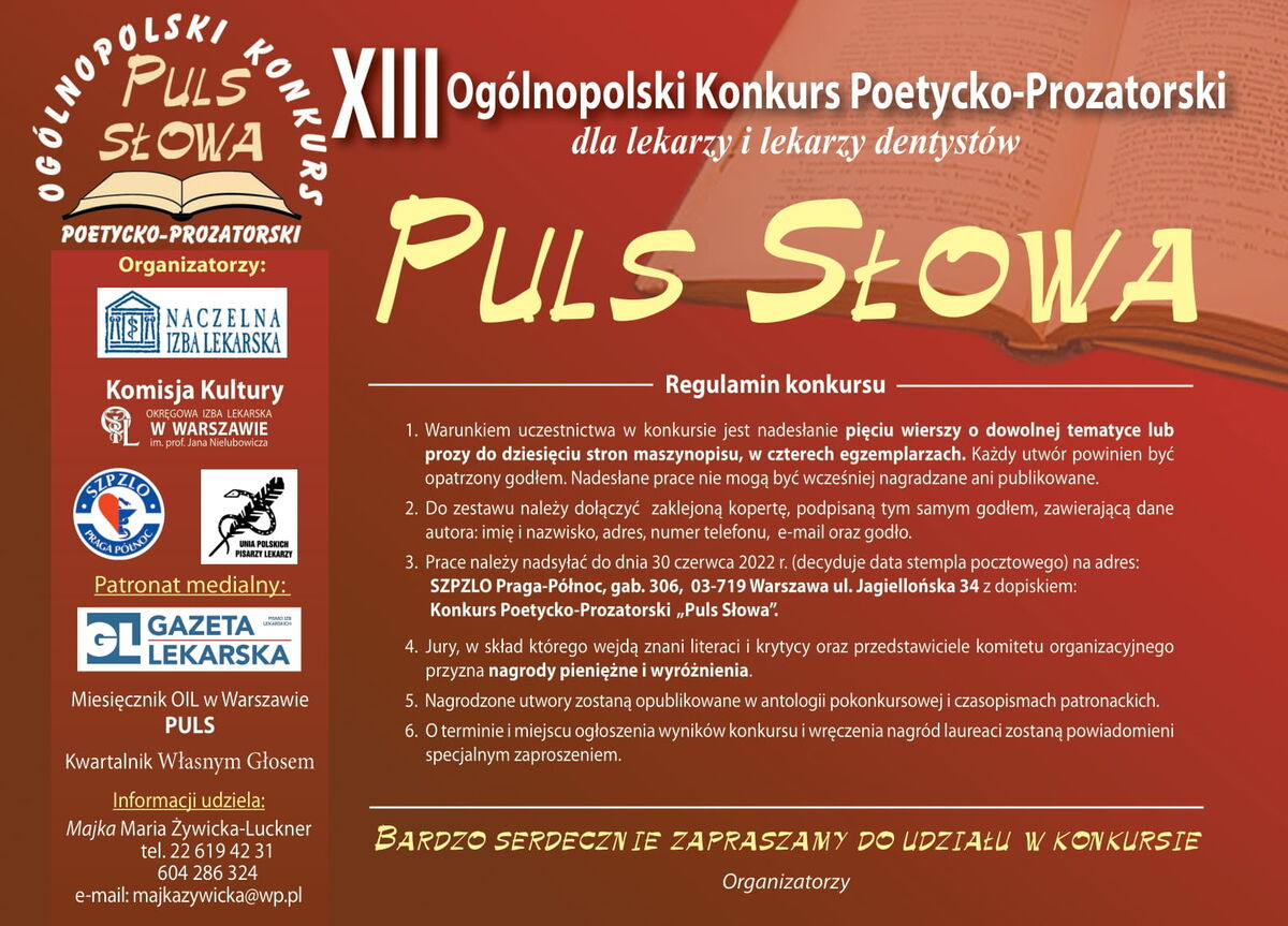 xiii konkurs poetycki puls slowa 2022 1 1