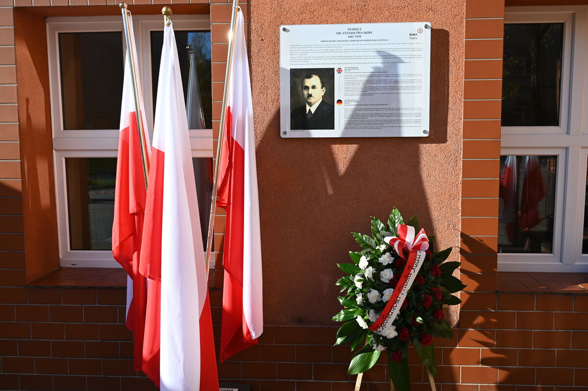 dr Stanisław Skiba upamiętniony