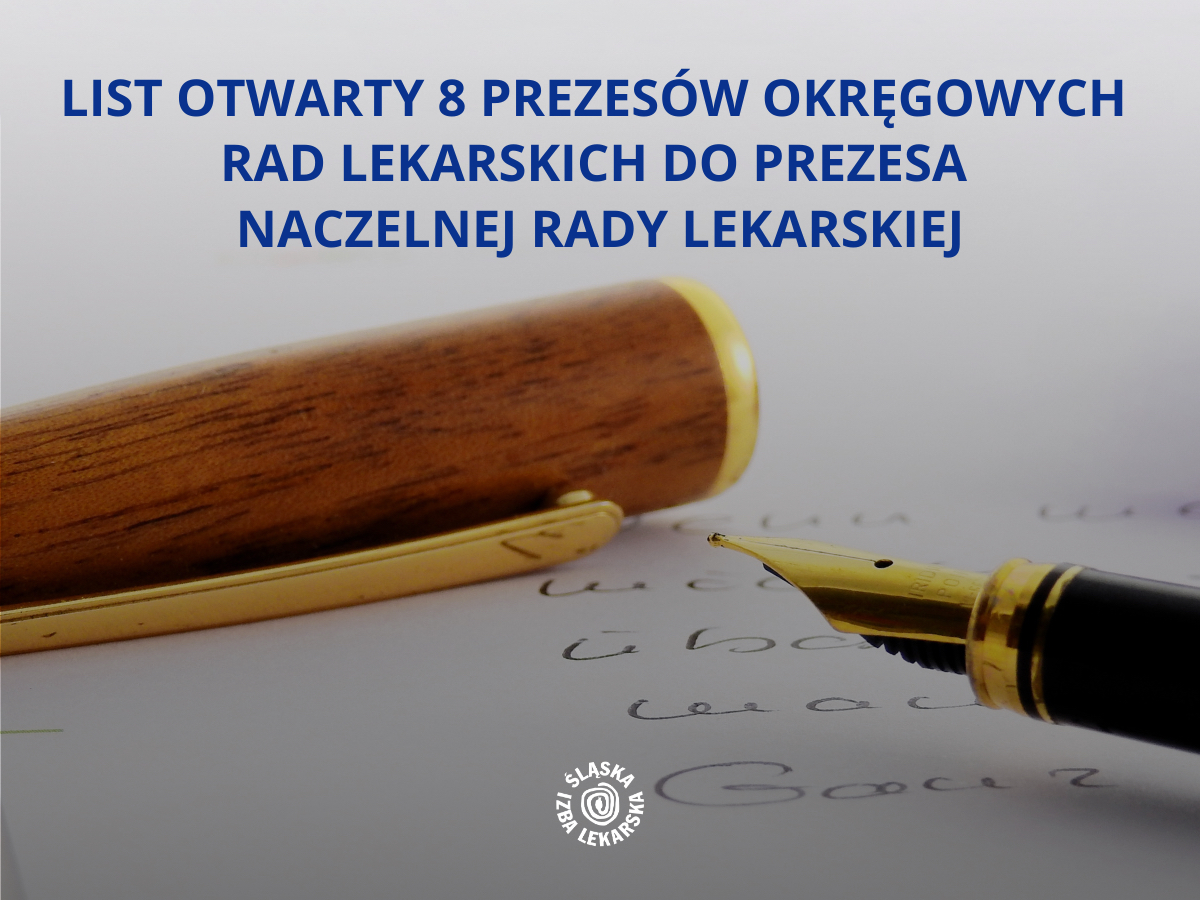List otwarty do prezesa Naczelnej Rady Lekarskiej 