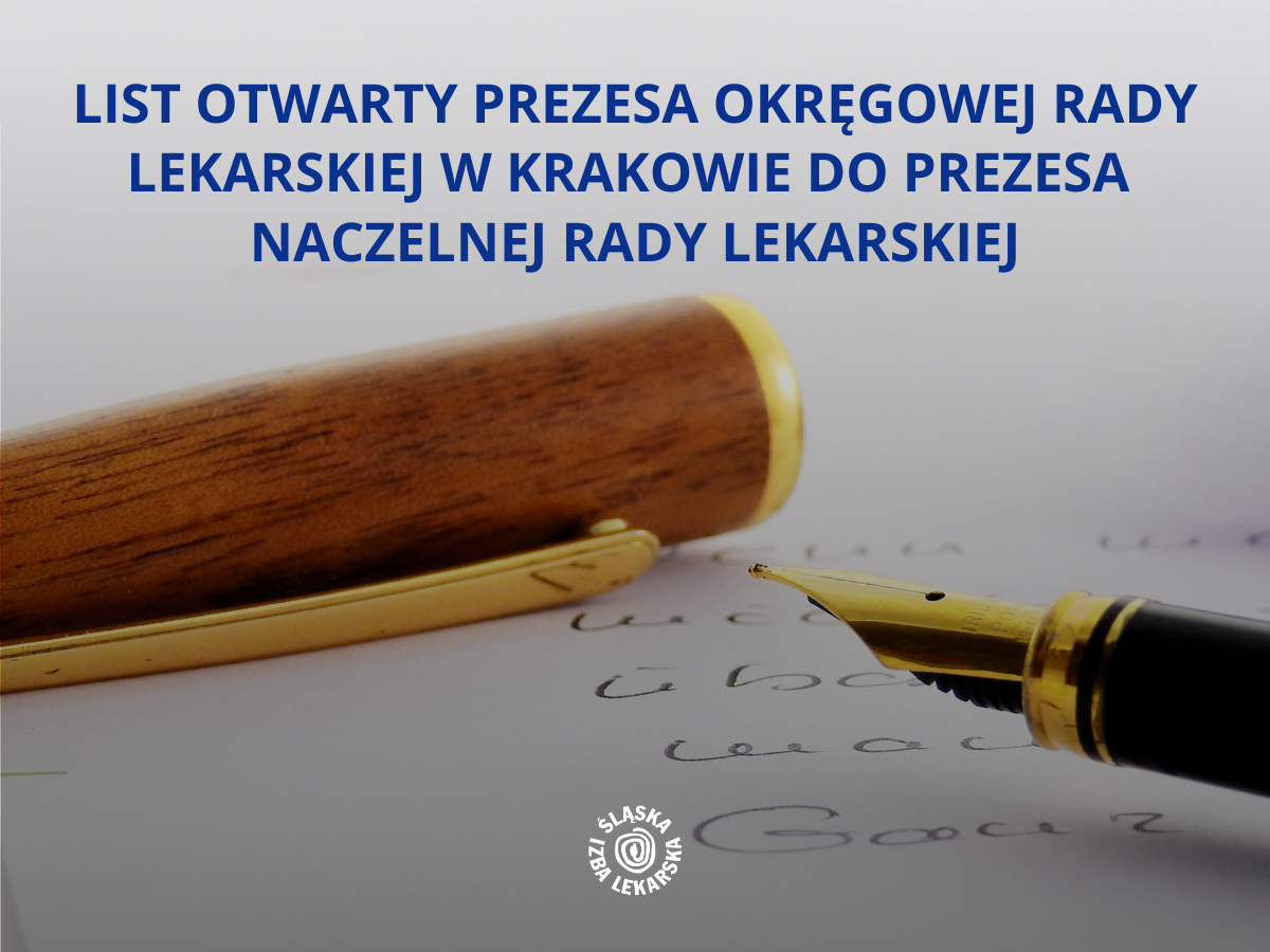 List otwarty dr. Roberta Stępnia do prezesa NRL