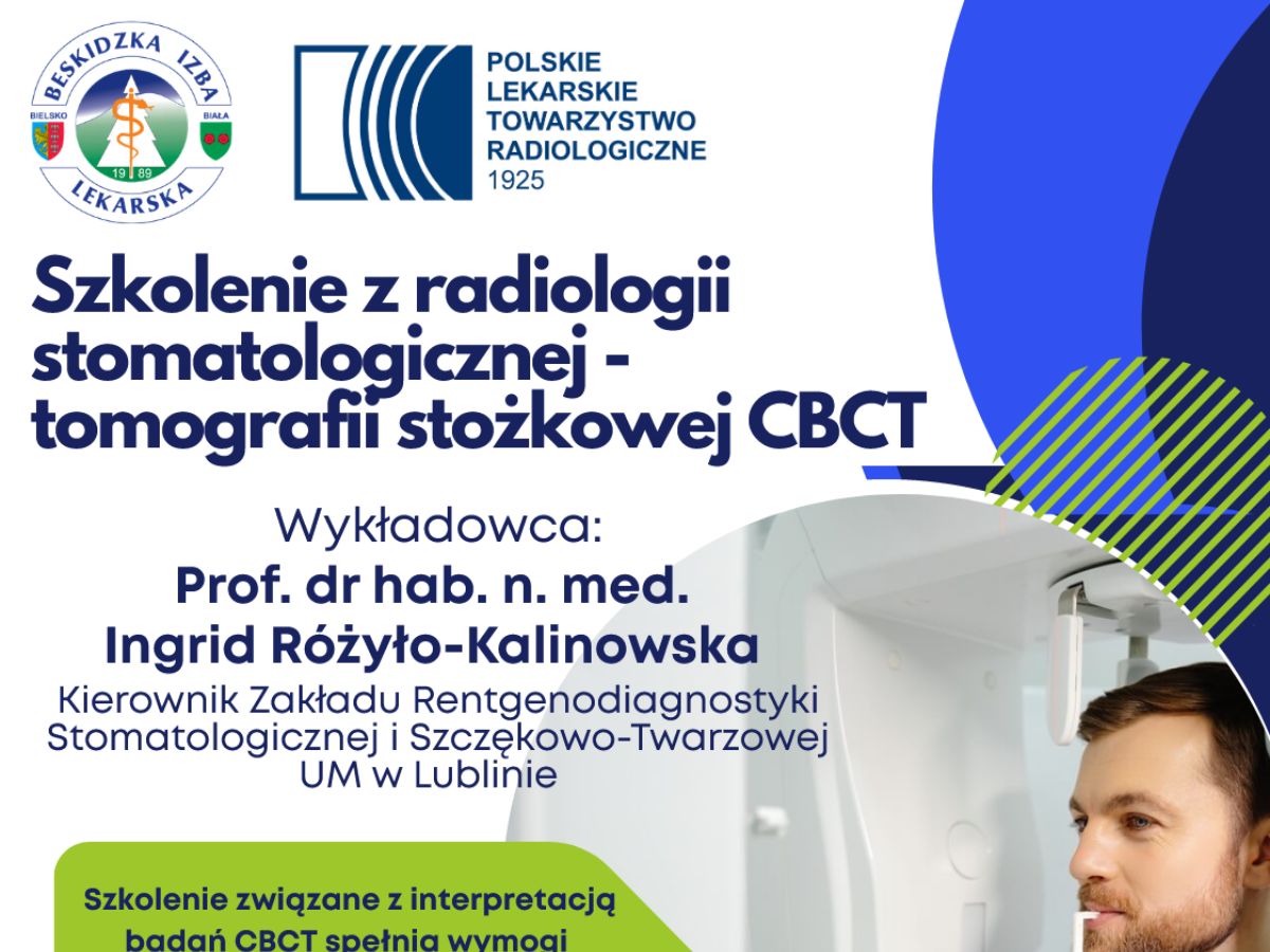 Szkolenie z radiologii stomatologicznej - tomografii stożkowej CBCT