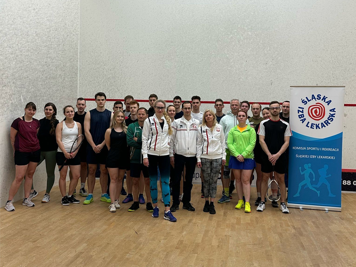 Za nami III Mistrzostwa Lekarzy i Lekarzy Dentystów ŚIL w Squashu!
