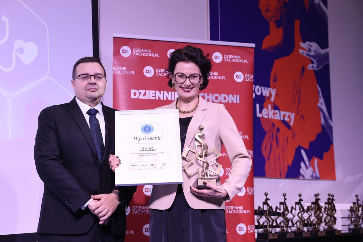 Prezes ORL w Katowicach dr n. med. Tadeusz Urban - Lider w organizacji kształcenia podyplomowego lekarzy i lekarzy dentystów