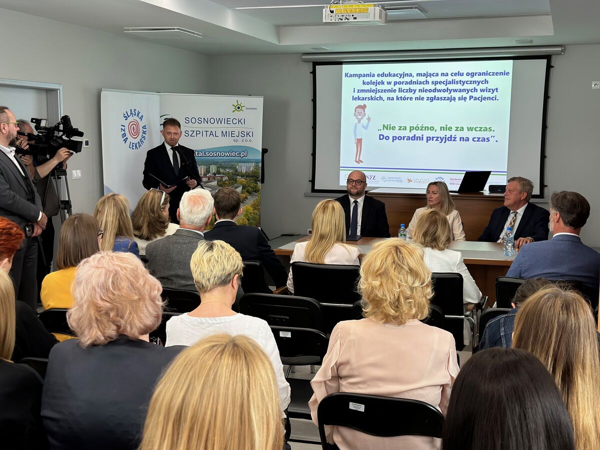 Nie za późno, nie za wczas. Do poradni przyjdź na czas. 