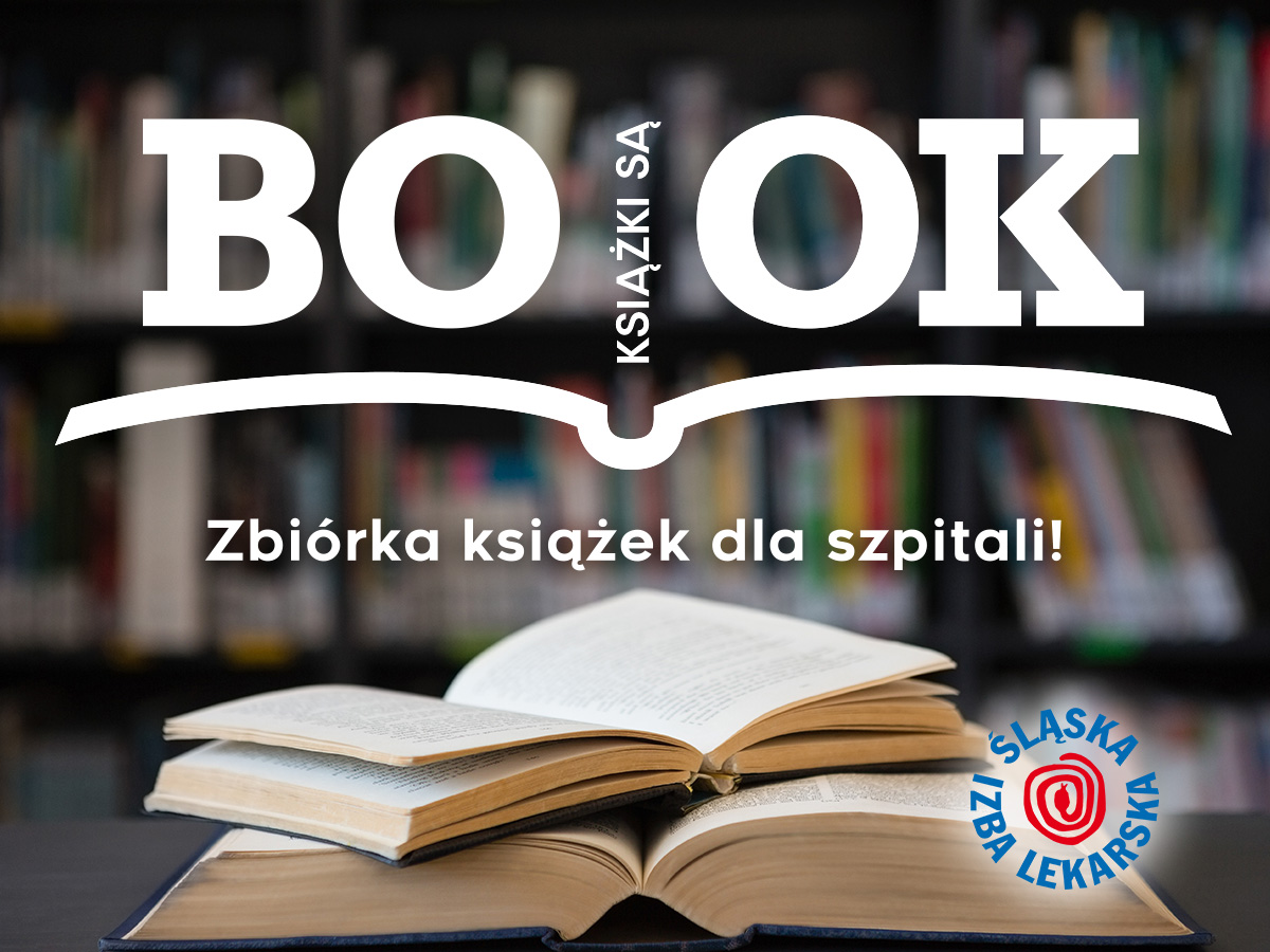 Zbiórka książek dla szpitali!