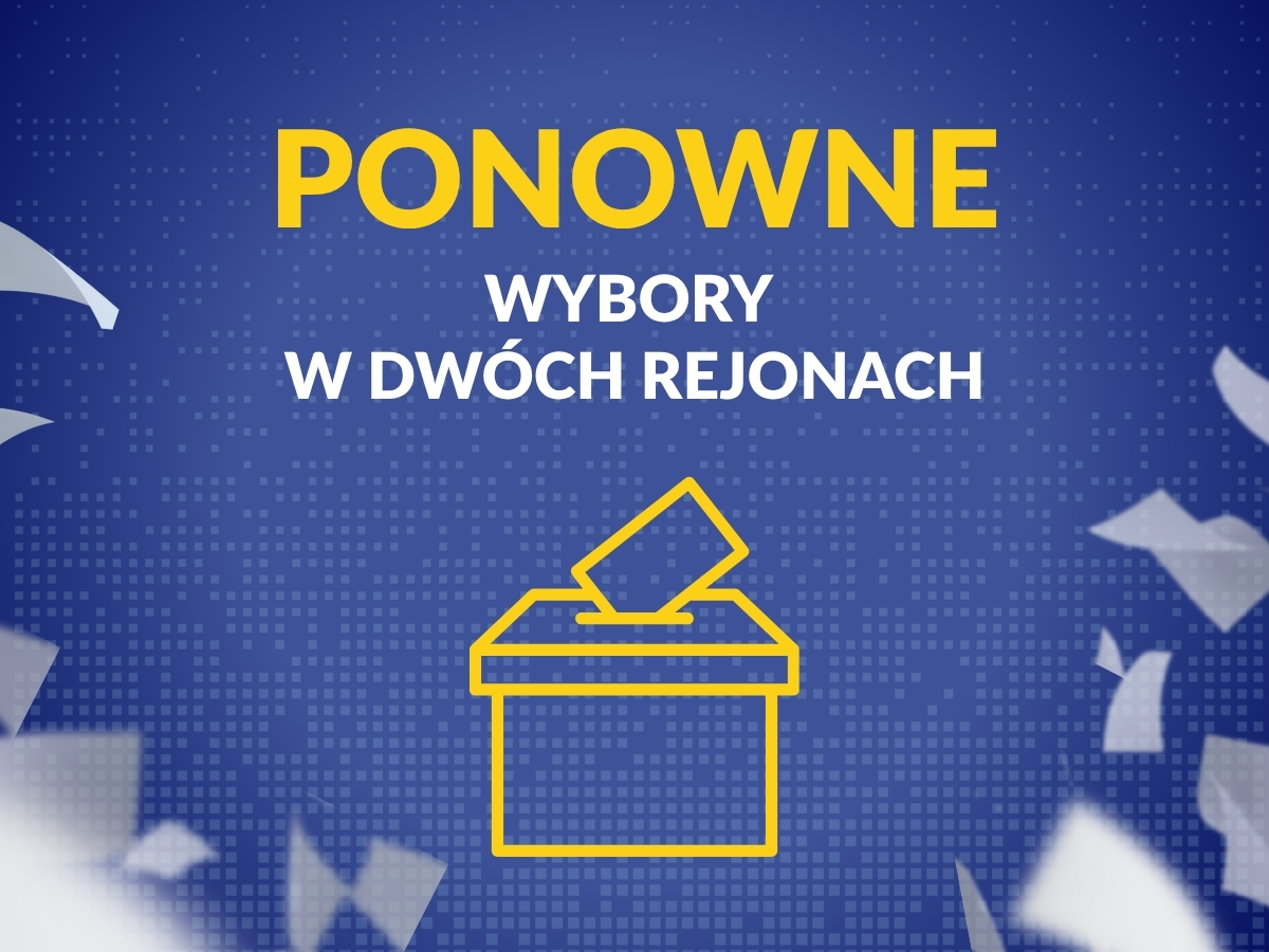 Ponowne wybory w dwóch rejonach wyborczych – decyzja OKW w Katowicach i terminy głosowań