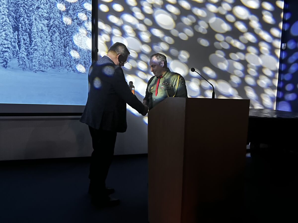 Betlejemskie Światło Pokoju w Śląskiej Izbie Lekarskiej 2022 r. 